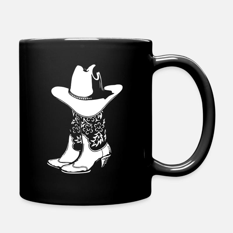 Country Music, Line-Dance, Western Cadeau - Mug uni - noir