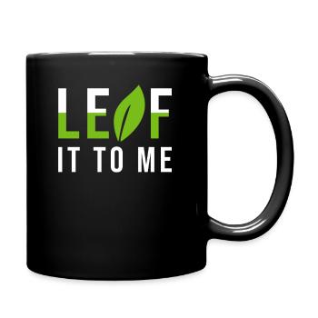 Gartenbau Landschaftsbau - Tasse einfarbig - Schwarz - Rechts
