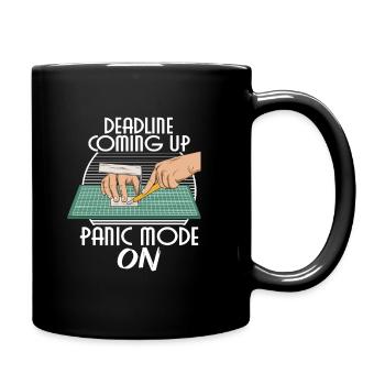 Architect saying for an architecture student - Full Colour Mug - black - Right