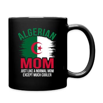 Algérie - Mug uni - noir - Droite