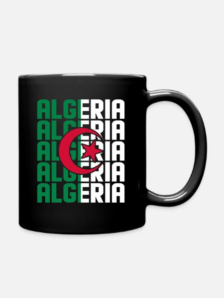 Algérie - Mug uni - noir