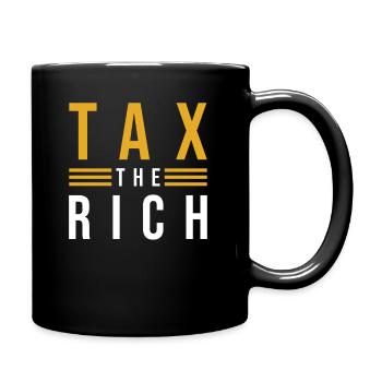 Tax the Rich - Full Colour Mug - black - Right