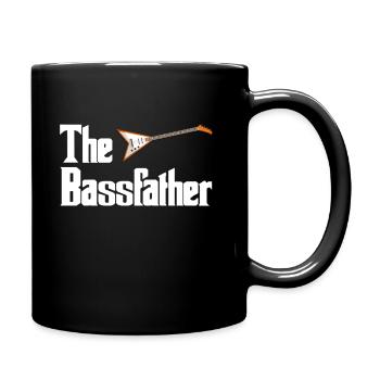 Bassist - Tasse einfarbig - Schwarz - Rechts