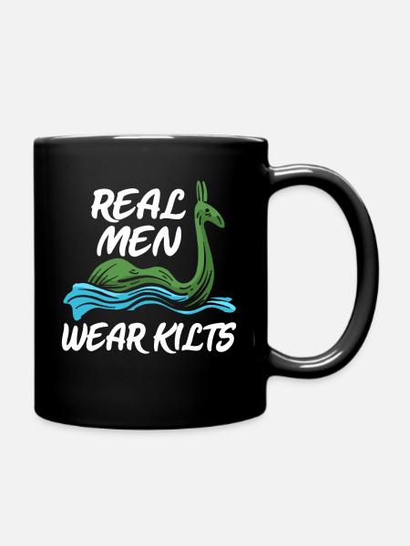 Lochness Écosse blasons symbole cadeau Renard - Mug uni - noir