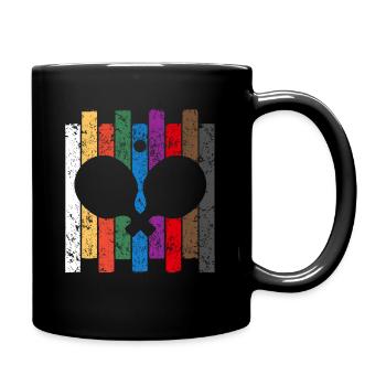 Ping Pong Colors - Full Colour Mug - black - Right
