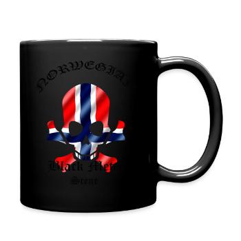 Norwegian Black Metal Scene - Mug uni - noir - Droite