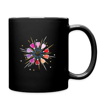 Nails | Nails Lover | Gift for her | Nails Salon - Tasse einfarbig - Schwarz - Rechts