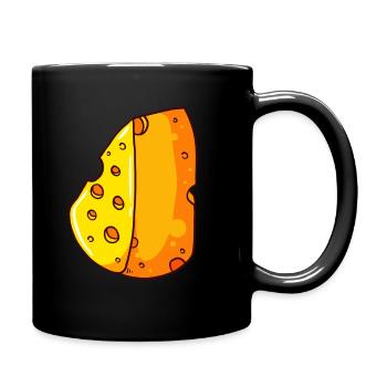 Käse Käserei Käser Parmesan Gourmet - Tasse einfarbig - Schwarz - Rechts