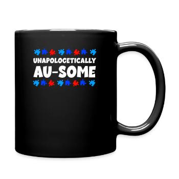 Autism Awareness - Full Colour Mug - black - Right