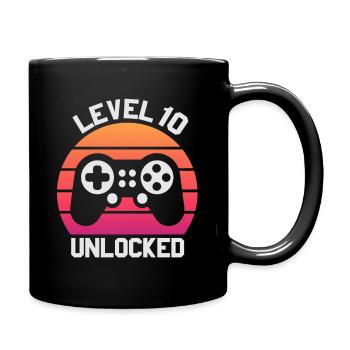 10 ans de 10 anniversaires, 10 ans Old Birthday Gifts - Mug uni - noir - Droite