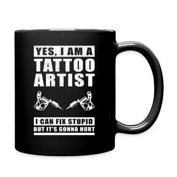Tattoo Artist Tattooist Peckerl Tattoos Gift - Full Colour Mug - black - Right