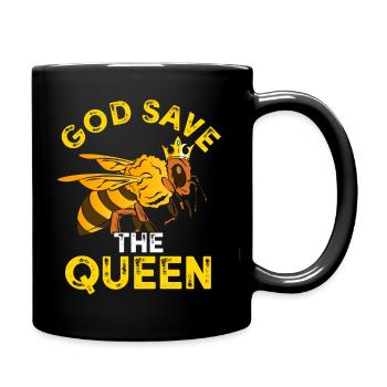 Bee Beekeeper Bumblebee Zeidler Honey Gift Honeycomb - Full Colour Mug - black - Right