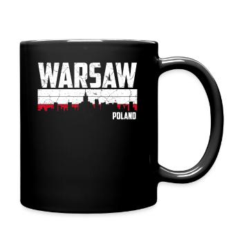 Varsovie Skyline Pologne - Mug uni - noir - Droite