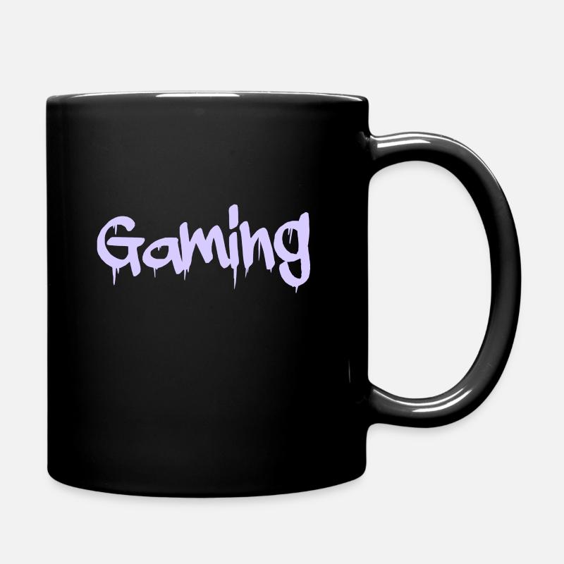 gaming - Tasse einfarbig - Schwarz