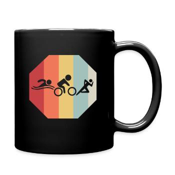 Triathlon - Mug uni - noir - Droite