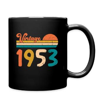 Cadeaux d'anniversaire Vintage 1953 en édition limitée - Mug uni - noir - Droite