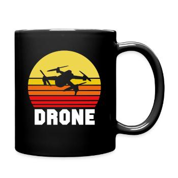 Drone Quadrocopter Drone Drones Volant - Mug uni - noir - Droite