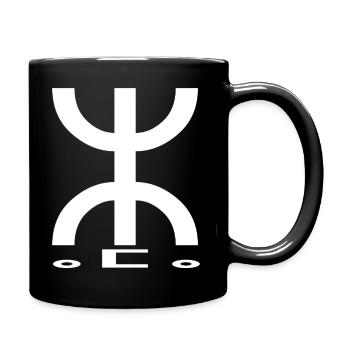 kabyle amazigh - Mug uni - noir - Droite