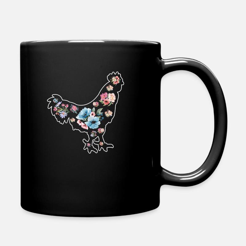 Poulets - Mug uni - noir