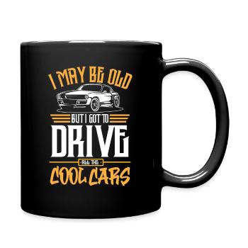 Drive Cool Cars - Full Colour Mug - black - Right