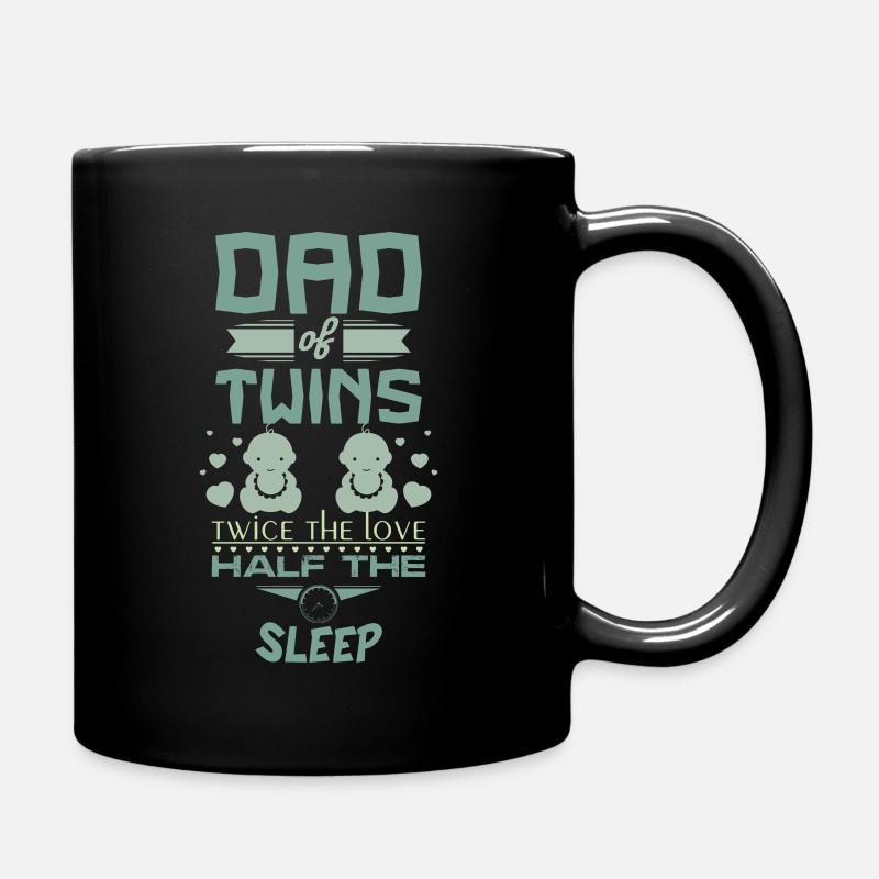 Papa de jumeaux - Mug uni - noir