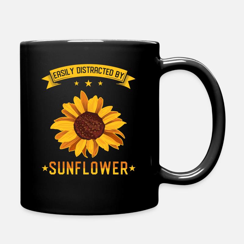 Tournesol - Mug uni - noir