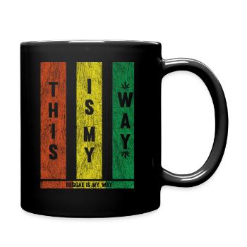 Reggae Way - Mug uni - noir - Droite