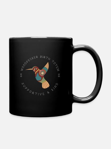 Pivert Signes du zodiaque Amérindiens - Mug uni - noir