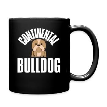 Colorbulls Conti Bulldoggen Continental Bulldogs - Mug uni - noir - Droite