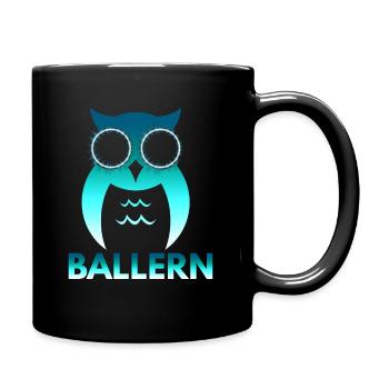 Ballern Techno Rave Raver Cadeau - Mug uni - noir - Droite