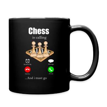 Échecs - Mug uni - noir - Droite