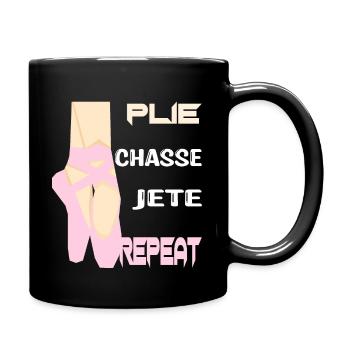 Ballet Ballerina Ballet Dancer gift - Full Colour Mug - black - Right