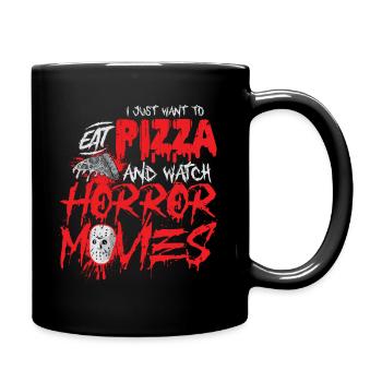 Film d’horreur - Mug uni - noir - Droite