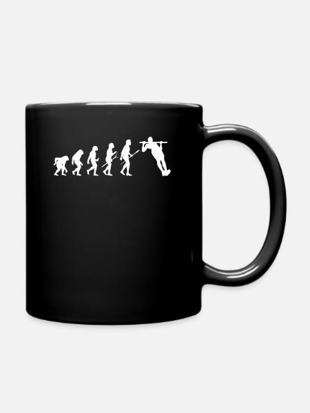 Calisthenics Callisthenics pull up - Full Colour Mug - black