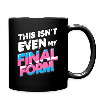 Funny transgender - Full Colour Mug - black - Right