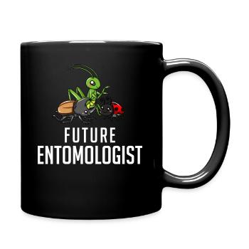Insect Entomology Entomologist Funny Sweet - Full Colour Mug - black - Right