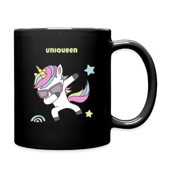 Uniqueen - Full Colour Mug - black - Right