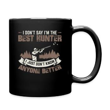 Hunter Hunting Hunter Hunting Happiness Gift - Full Colour Mug - black - Right