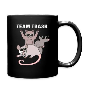 Opossum Possum - Full Colour Mug - black - Right