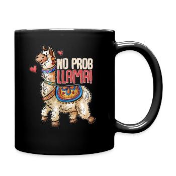 lama - Full Colour Mug - black - Right
