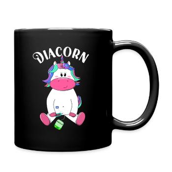 Diacorn - Tasse einfarbig - Schwarz - Rechts