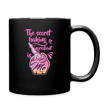 Baking as a passion baker or hobby baker - Full Colour Mug - black - Right