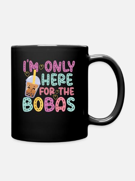 Bubble Tea - Tasse einfarbig - Schwarz