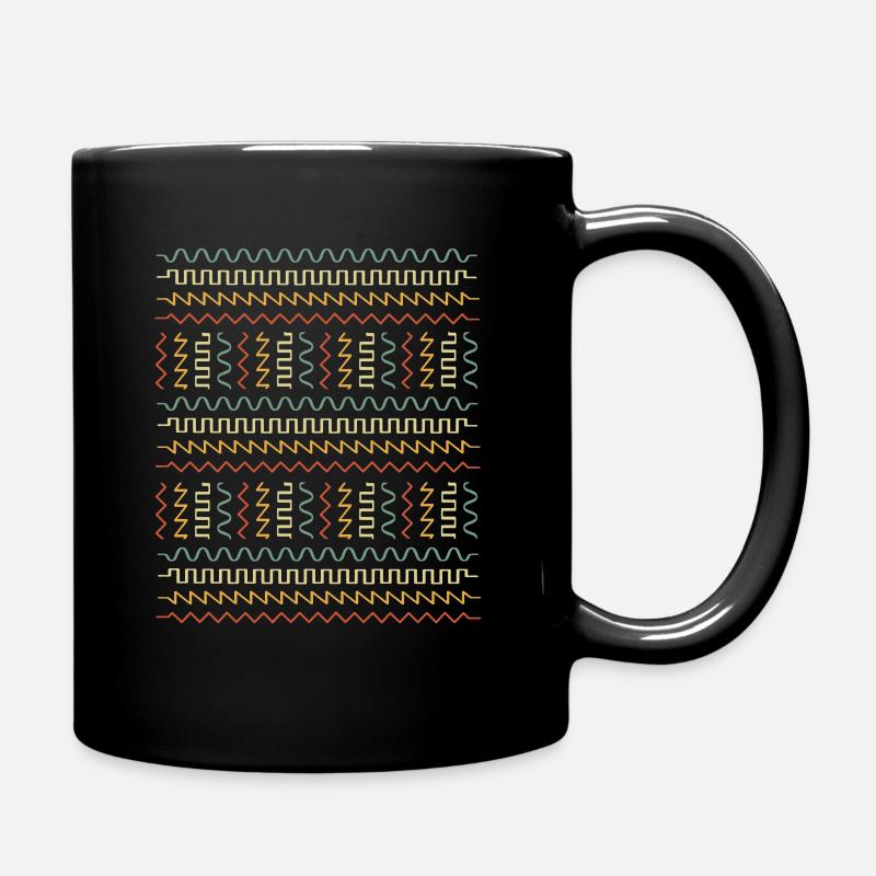 Analog Waveform Modular Synthesizer Musikproduzent - Tasse einfarbig - Schwarz