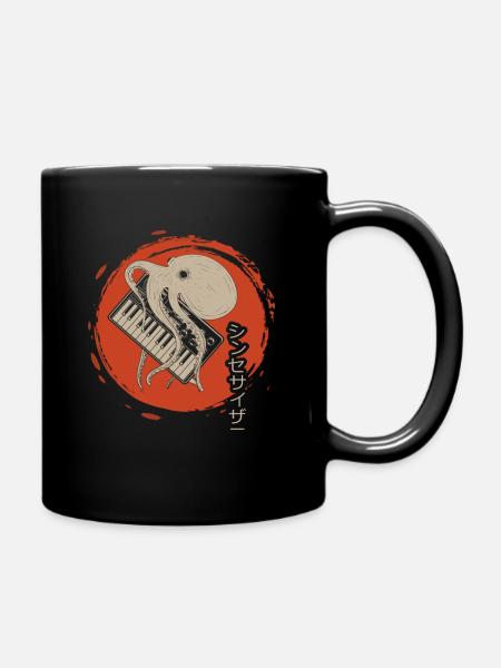 Synthesizer japonais Synthé synthã tique Synth - Mug uni - noir