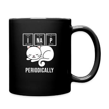 Chats Chats Tableau périodique des éléments Cats - Mug uni - noir - Droite