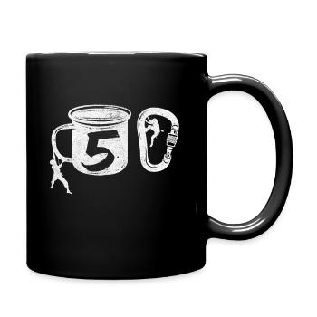 Escalade 50 - Mug uni - noir - Droite