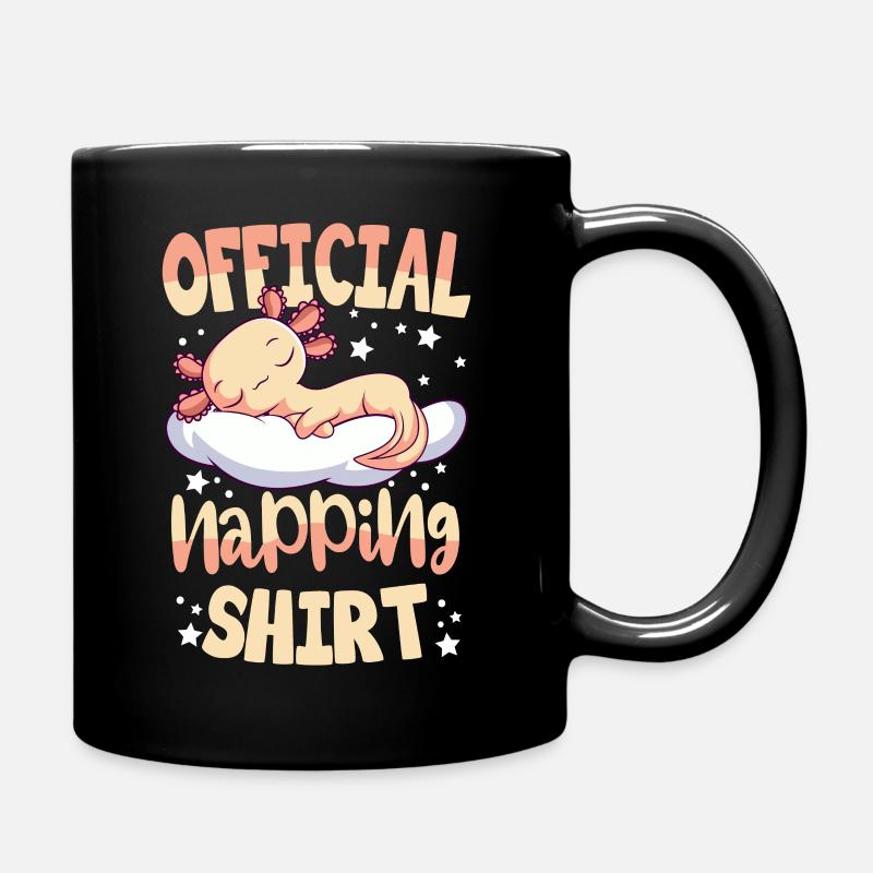 Axolotl T-shirt - Mug uni - noir