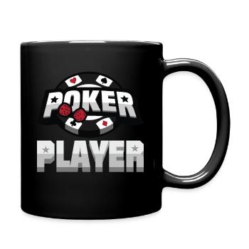 Poker Players - Full Colour Mug - black - Right