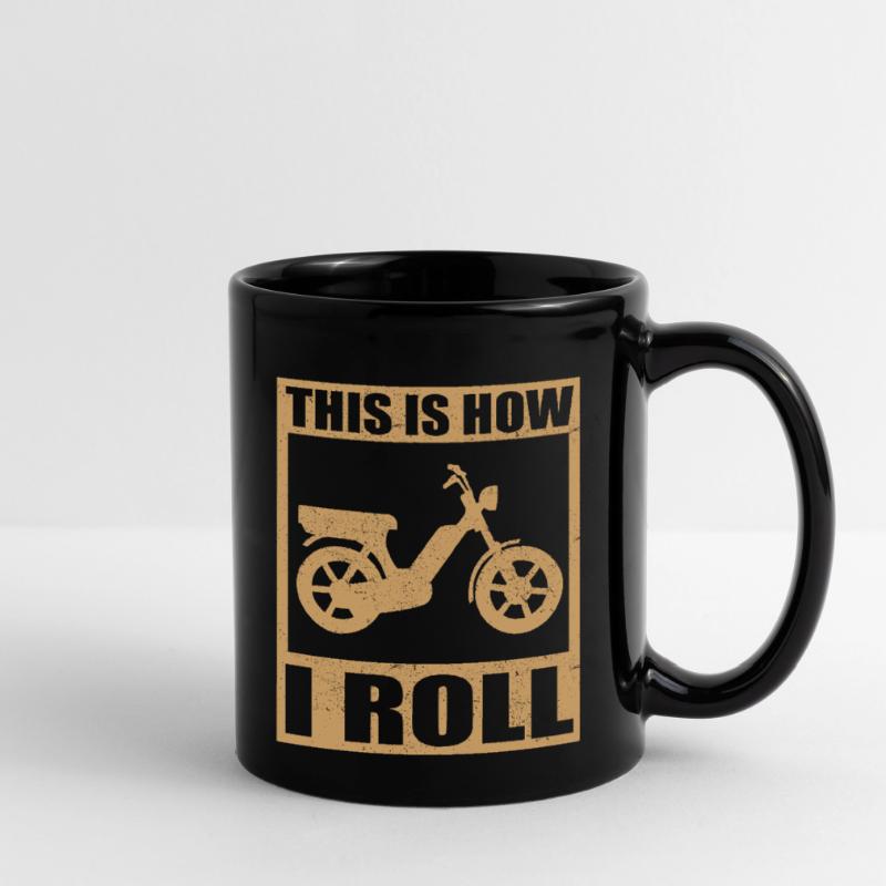 Mobylette | Mobylette Mobylette Mobylette Mobylette Cyclomoteur cadeau Mug uni